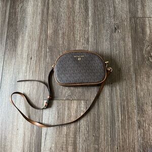 Michael Kors Dark Brown Crossbody Bag
